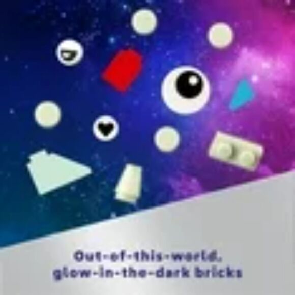 Lego Classic 450piece Space Kit Buildable Solar System Glow Bricks New in Box - Picture 6 of 7